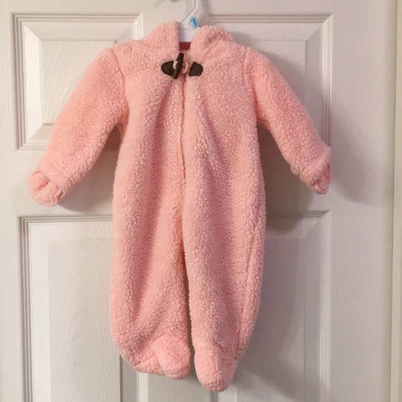 baby carter's sherpa bunting pram